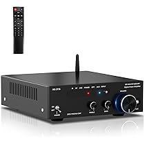 Amplifier Stereo Bluetooth 5.3 Power Amplifier,TPA3116 Dual