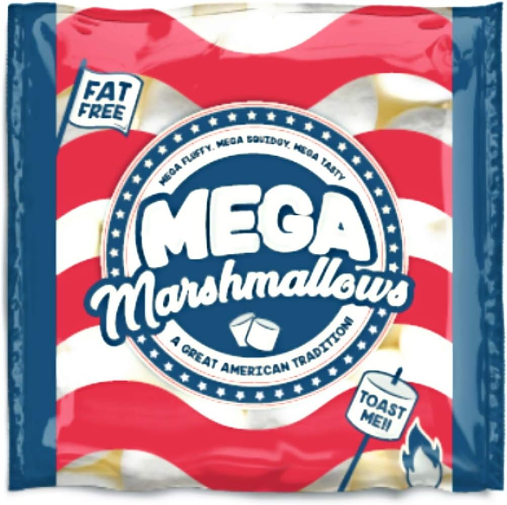 Mega Marshmallows American 300 Grams Extra Large Amazon.co.uk