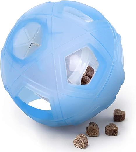 Dog Treat Ball, 5” Interactive IQ Treat 