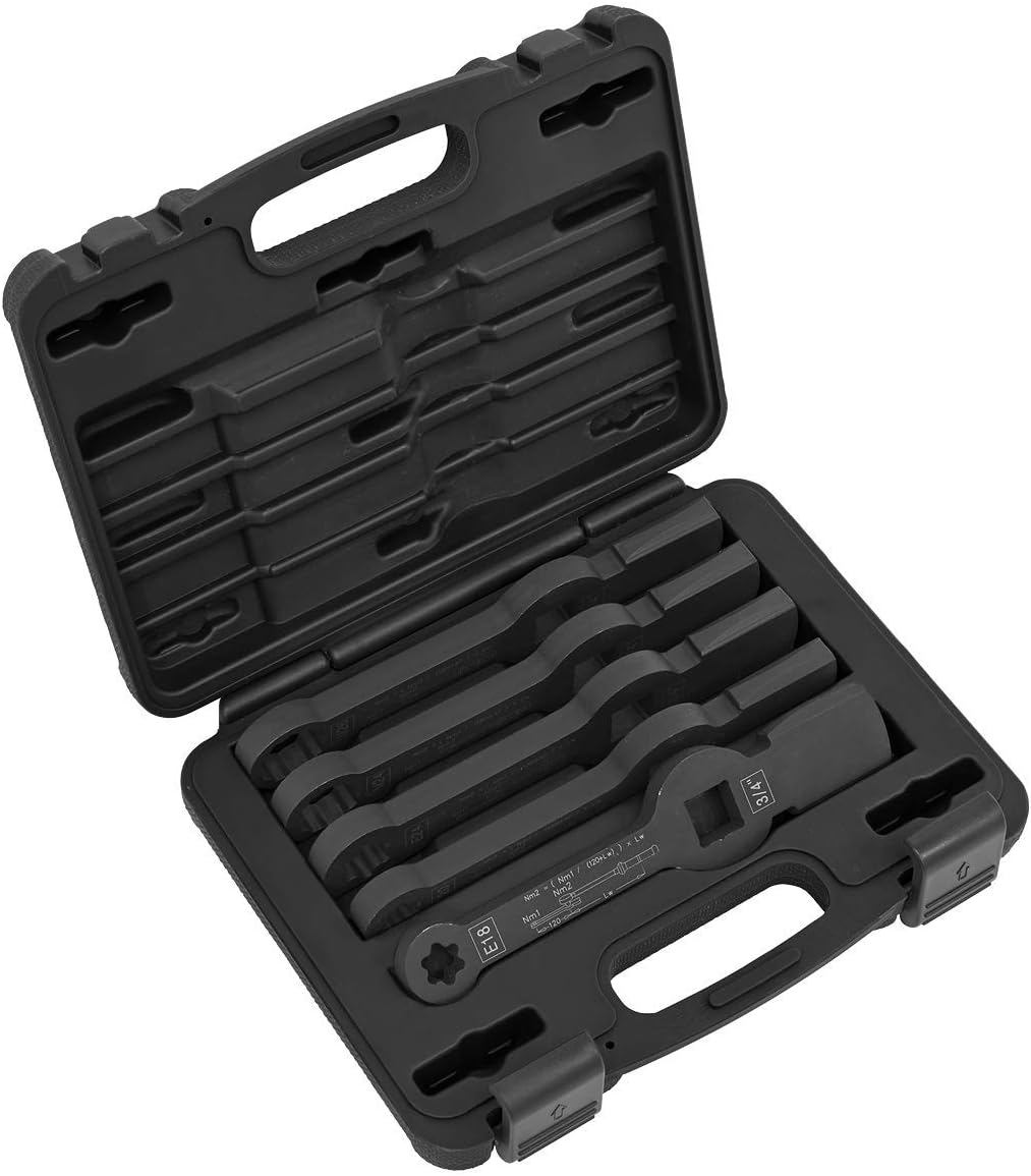 Sealey 5pc Brake Caliper Slogging Wrench Set - 3/4" Sq Drive - CV212
