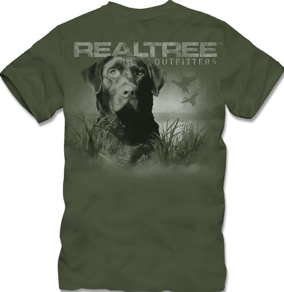 Realtree Outfitters Men's Dog Short Sleeve Tee