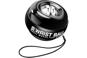 JIN BD Wrist Trainer Ball Auto-Start Gyroscopic Forearm Exerciser Gyro Ball for Strengthen Arms, Fingers, Bones and Muscles