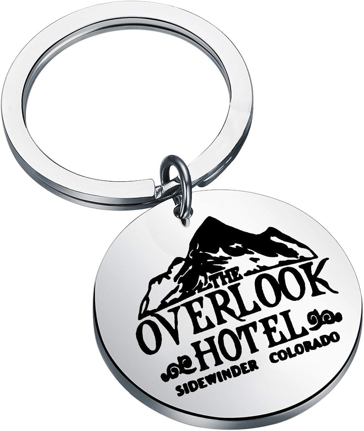 Overlook Hotel Keychain Horror Movie Fan Gifts The Shining Keychain