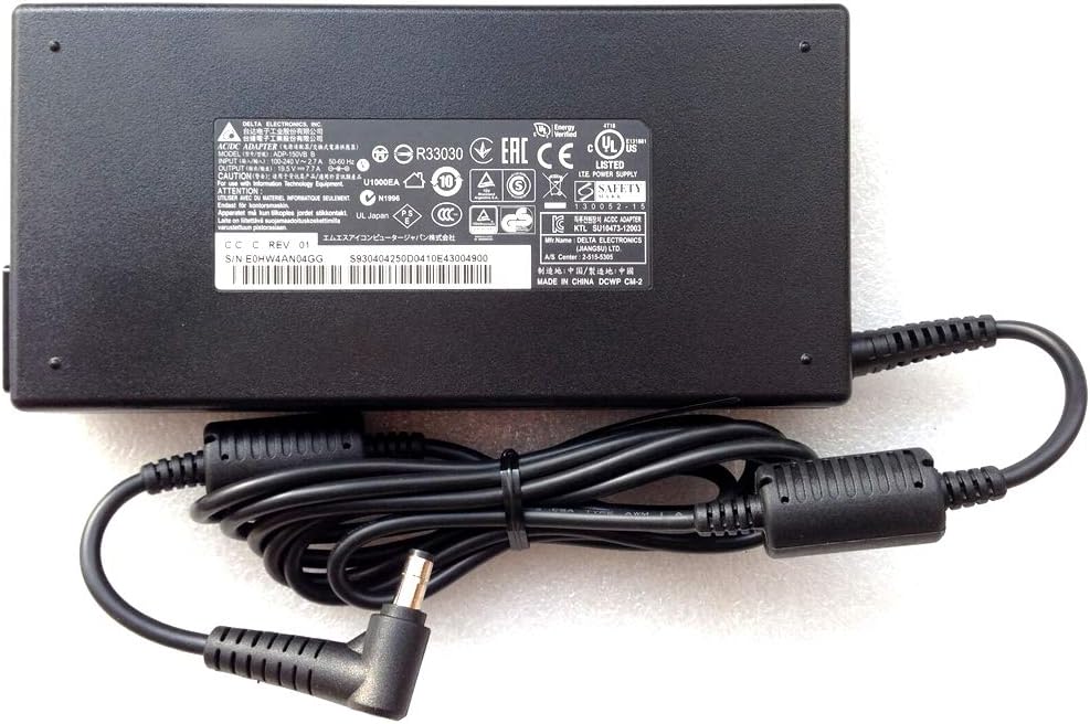 Original Delta MSI 19.5V 7.7A AC Adapter&Cord for MSI WS60 2OJ(4K Edition)-082US