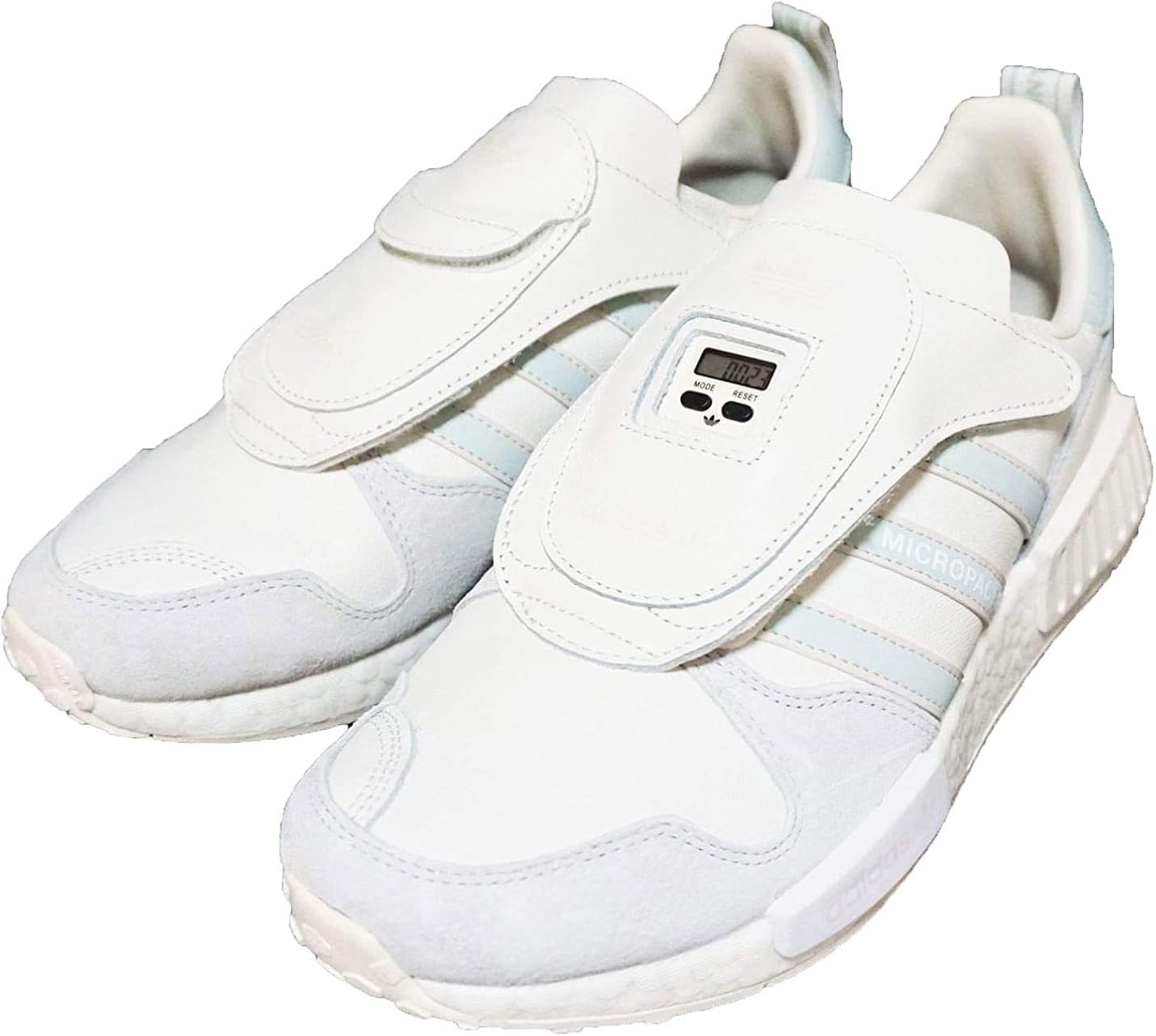 Amazon アディダス オリジナルス スニーカー マイクロペーサー 白 G240 Micropacerxr1 Us9 27 0cm Adidas アディダス スニーカー