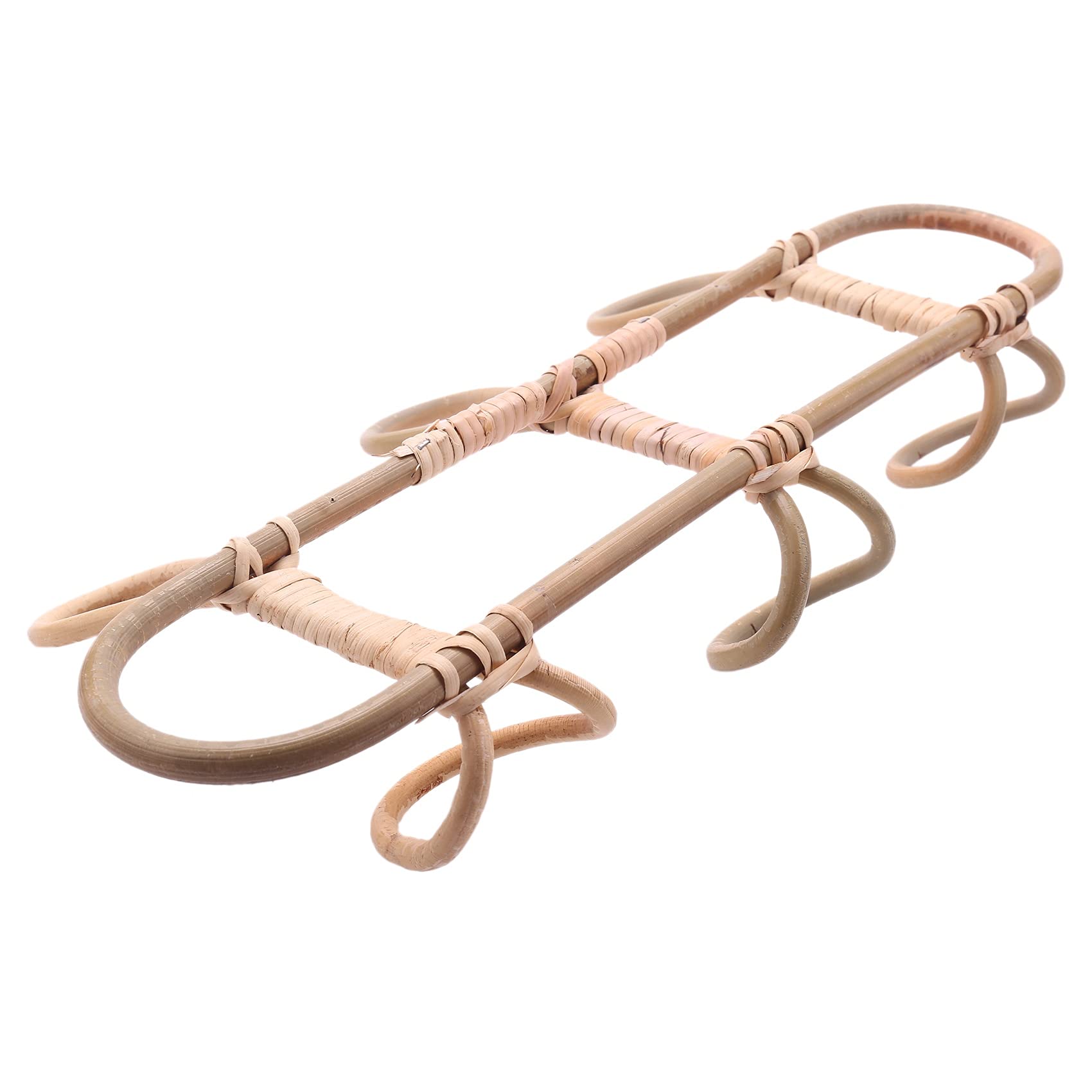 Liseng Rattan Wall Hooks Kids Garments Organizer Hat Rattan Kids