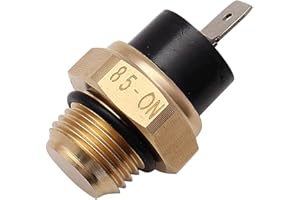 GIDIBII Radiator Fan Switch,Compatible with Honda VFR700F CBR1000F CBR600F2 GL1500 VF750C VFR750F VT1100C CRF250X (Replacing OEM Number: 37760-ML7-003,37760-MT2-003)