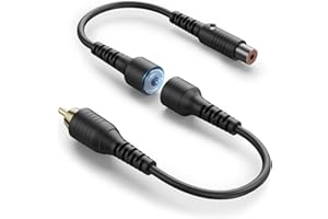 Magnetic Connector Compatible with BRP Oxygen Helmet, Electric Shield Heated Visor Power Cable with 90 Degree RCA Extension