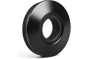 PARTY ANIMALS 100 PCS #10 EPDM Bonded Sealing Washers, 304 Stainless Steel Rubber Screw Washers for Roofing & Metal Panels, Black