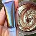 Brown Duo Chrome Sparkle Lip Gloss by Addictive Cosmetics- Moisturizing and Waterproof Lip Junkie- Vegan Makeup Cruelty Free Cosmetics- Made in the USA- BEETLEJUICE