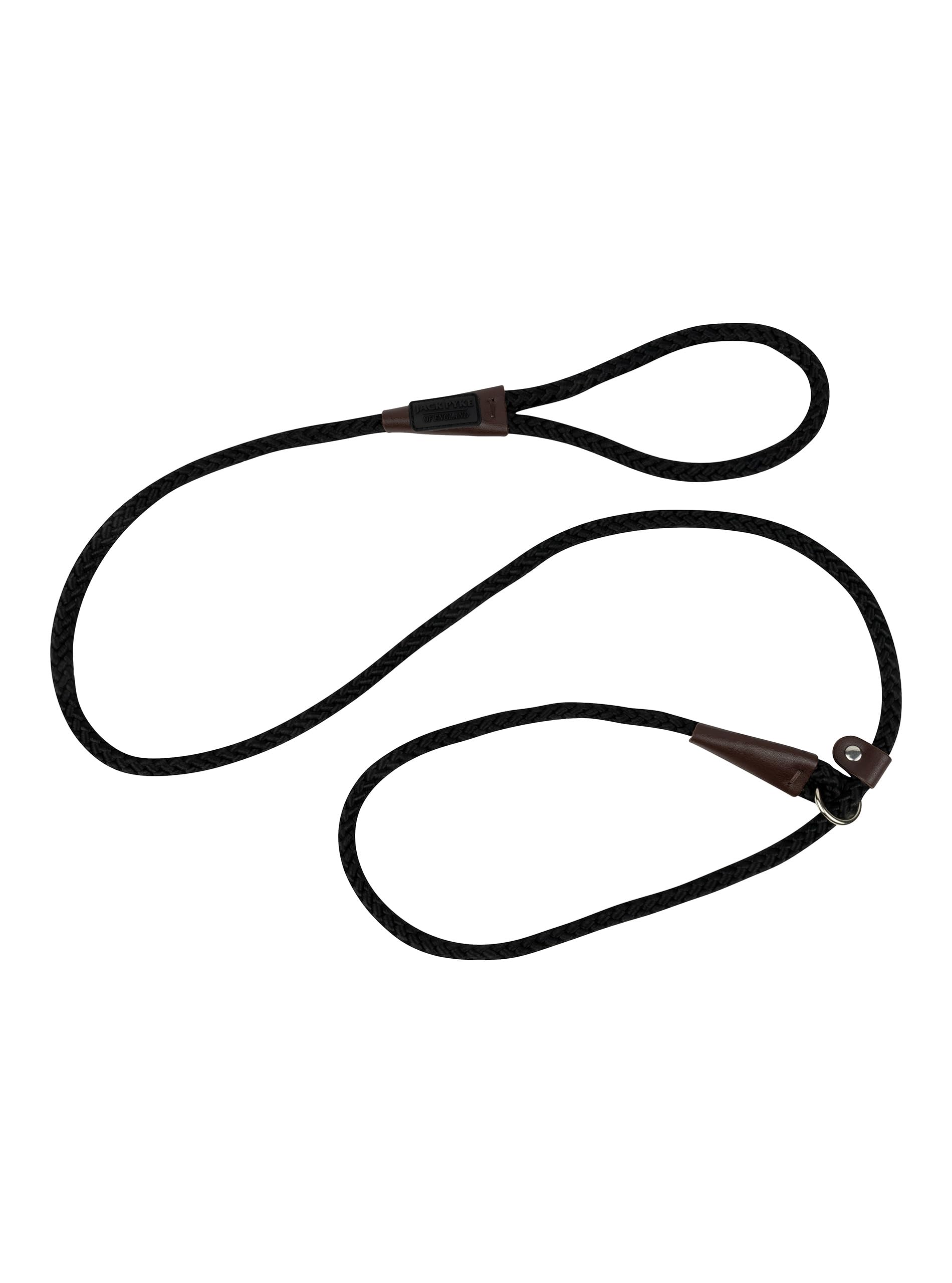 JACK PYKE Traditional Dog Slip Lead Black