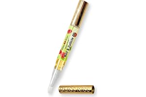 Bliss Kiss | 1 Juicy Raspberry Fragrance | Nail Oil Cuticle Pen w/Vitamin E & Jojoba⏤Nail Strengthener Nail Growth Serum for Brittle Peeling Breaking Thin Nails