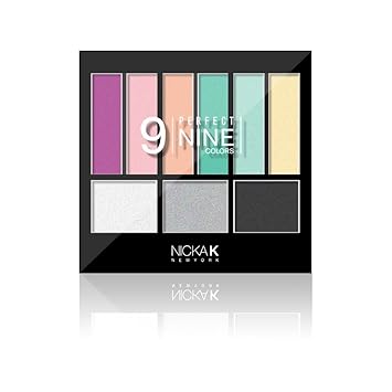 Nicka K New York Eye Shadow Perfect 9 Colors, AP019