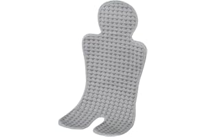 MONYPLAY Car Seat Cooling Pad for Babies Stroller Cooler Mat Summer Baby Cooling Pad for Strollers Baby Ice Cushion for Stroller Baby Chair (Gray, 70cm*34cm)