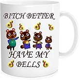 Funny Animal Crossing Mug - His & Hers, Romantic Anniversary Couple Mug - 11 oz