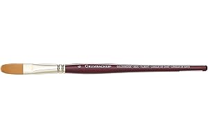 Grumbacher Goldenedge Golden Toray Filbert Watercolor Brush, Synthetic Bristles, Size 6 (4625.6)