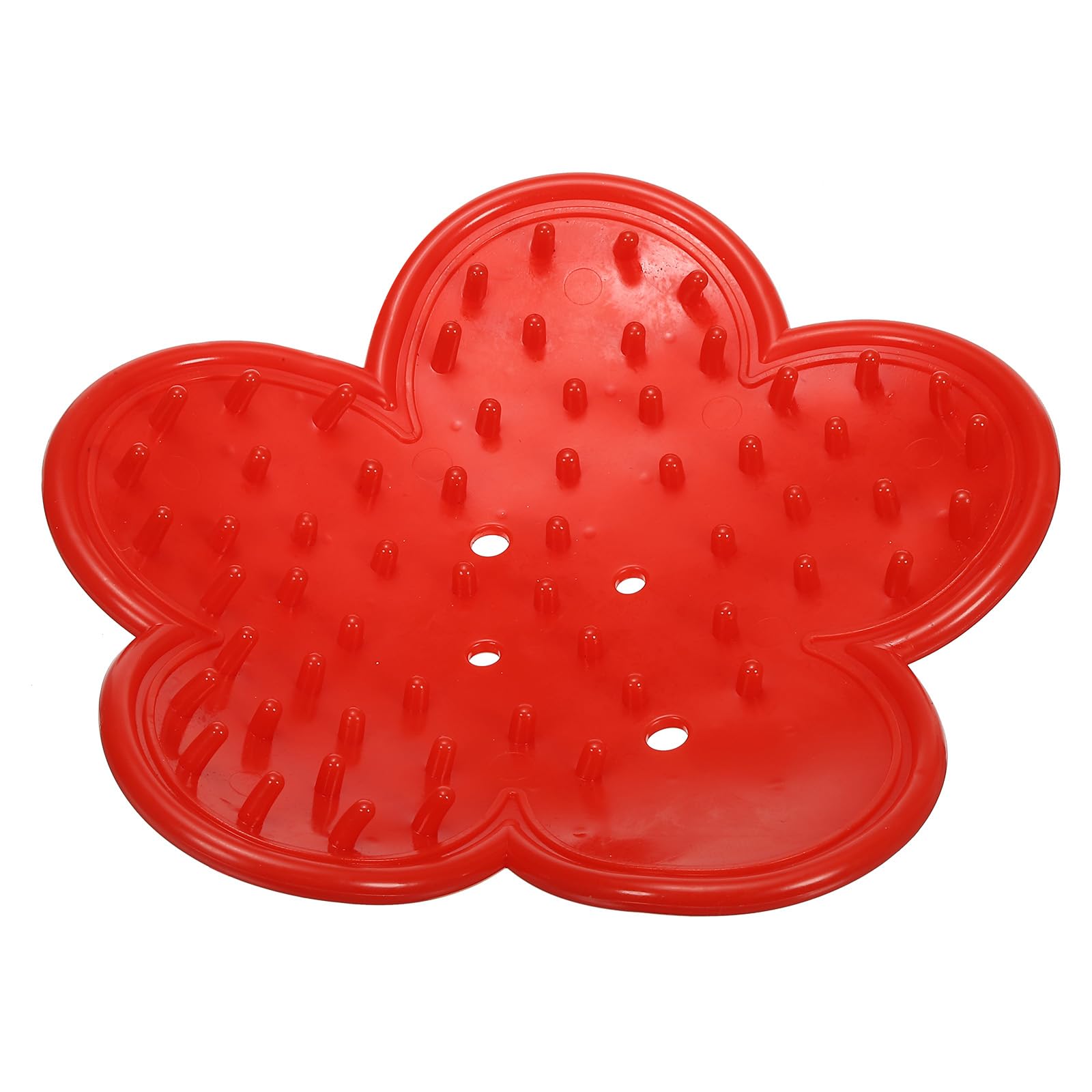 PATIKIL Rose Leaf Thorn Stripper, Rose Thorn Stripper Remover Leaf Stripping Tool Burrs Removal Tool for Gardening Flower Arrangement, Red