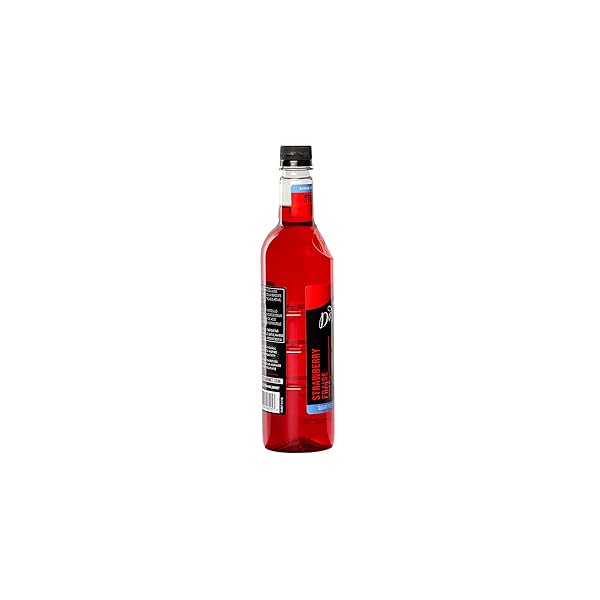 DAVINCI GOURMET SUGAR-FREE STRAWBERRY SYRUP, 25.4 FLUID OUNCES (PACK OF 1)