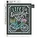 Fairylove 25×30 Diamond Painting Kit Black Board Series Bead Painting Kit Diamond Dotz Diamond Embroidery Kit , Life is a Beautiful Life