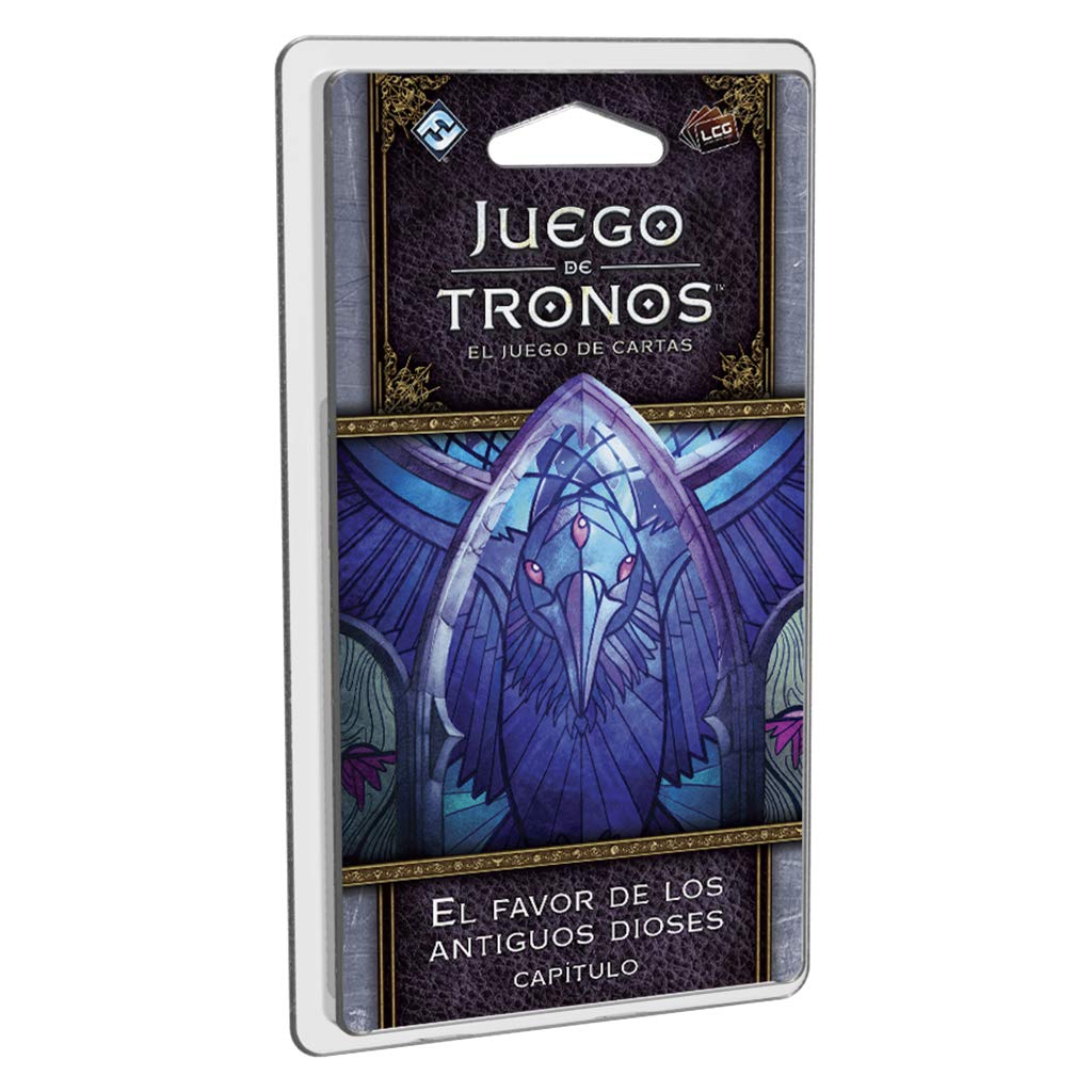 Fantasy Flight Games FFGT26 Game of Thrones LCG: The Favor of The Ancient Gods-Spanish, Assorted