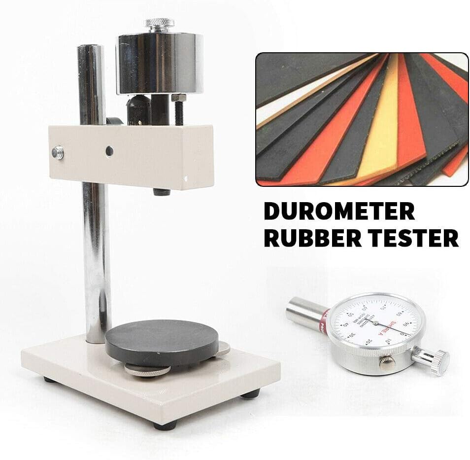 TFCFL Digital Shore Hardness Rubber Tester Meter with Stand Shore A