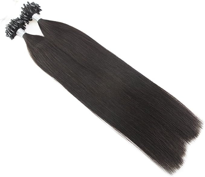 Moresoo - Extensiones de cabello 100 Remy Microring: Amazon.es ...