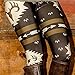 Elaco Leggings, Women Elk Deer Skinny Printed Stretchy Pants Leggings (M, Black)