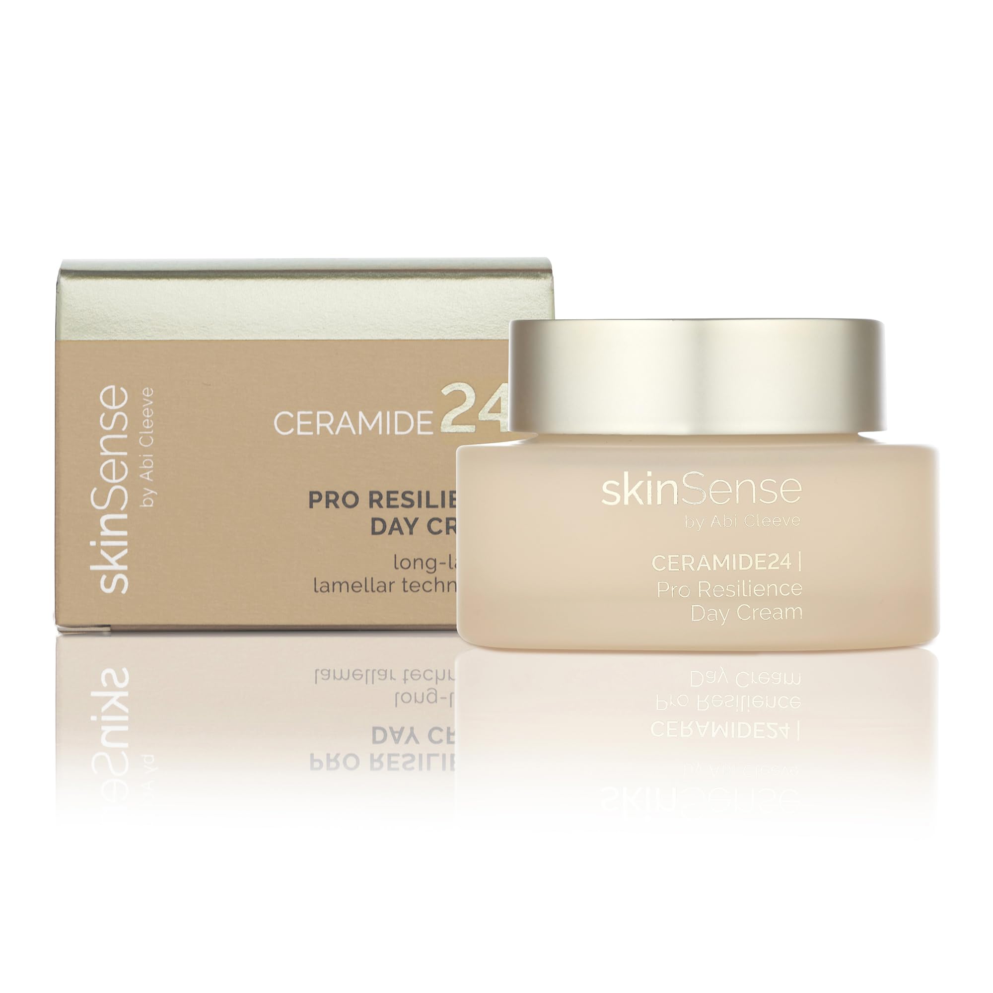 SkinSense Ceramide24 Pro-Resilience Day Cream 50ml. Anti-Ageing Day Cream for Women, Ceramide Skin Repair, Nourishing Face Cream for Women