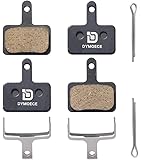 Dymoece 2 Sets Bicycle Disc Brake Pads for Shimano Deore Tektro TRP (Resin,Semi-Metallic,Sintered Metal) SCP-S