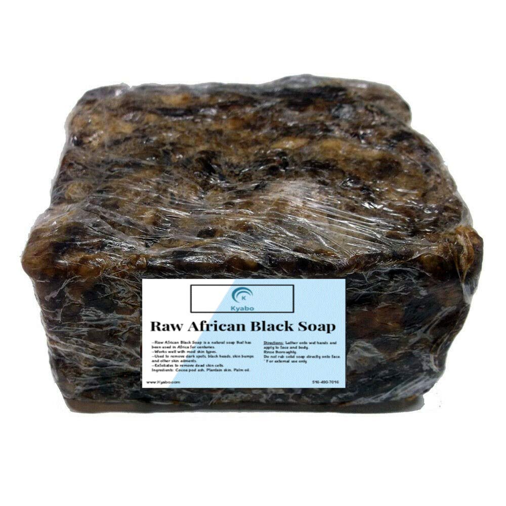 Raw Organic African Black Soap From Ghana- 10lbs Natural Premium Quality