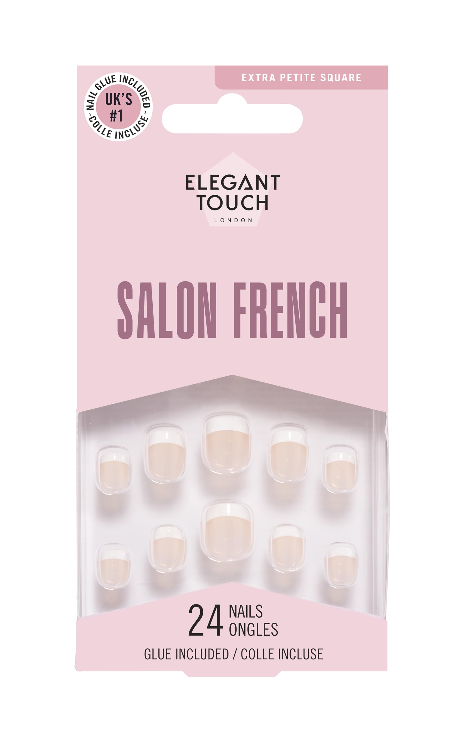 Elegant Touch French Nails 143