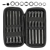 Hipa Pack of 10 Carburetor Adjustment Tool Kit for 2 Cycle Engine Husqvarna Craftsman Chainsaw Weed Eater Echo Stihl Poulan MTD Ryobi Homelite Trimmer Screwdriver with Case