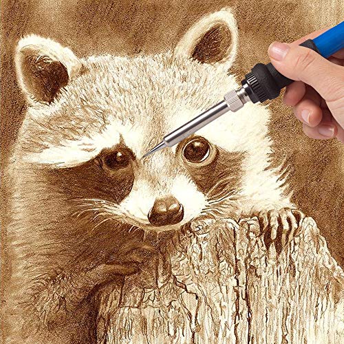 6 Pyrography+Adjustable+Temperature+Embossing+Soldering