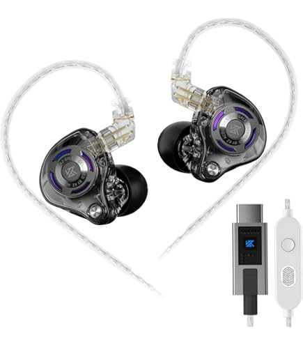 Amazon.com: erjigo ZEX Pro Triple Hybrid Driver HiFi in Ear