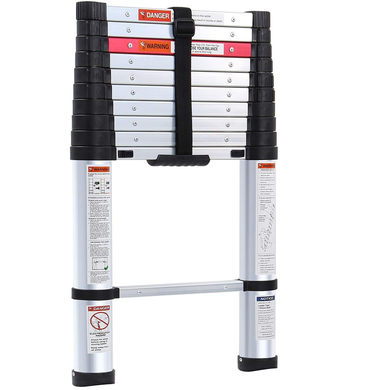 Lionladder 10.5FT ANSI Certified Type I Aluminum
