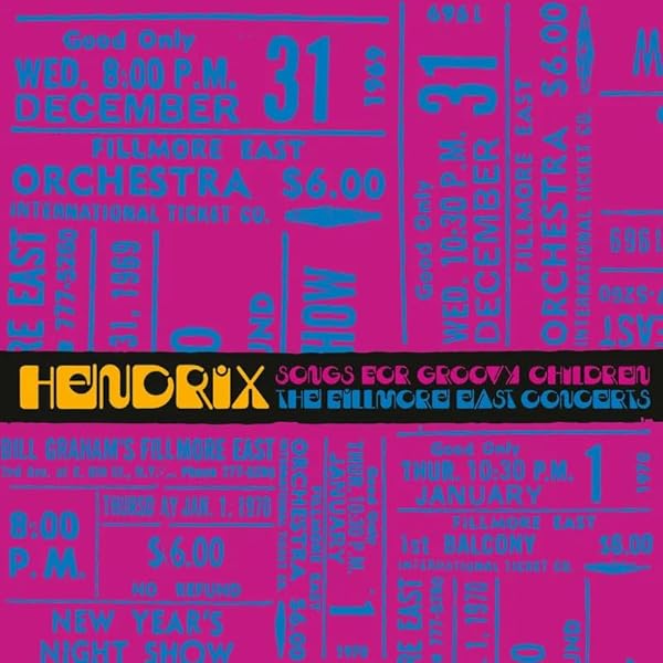 Jimi Hendrix Groovy Children 8LPレコード Amazon.com: Hendrix, Jimi - Songs For Groovy Children