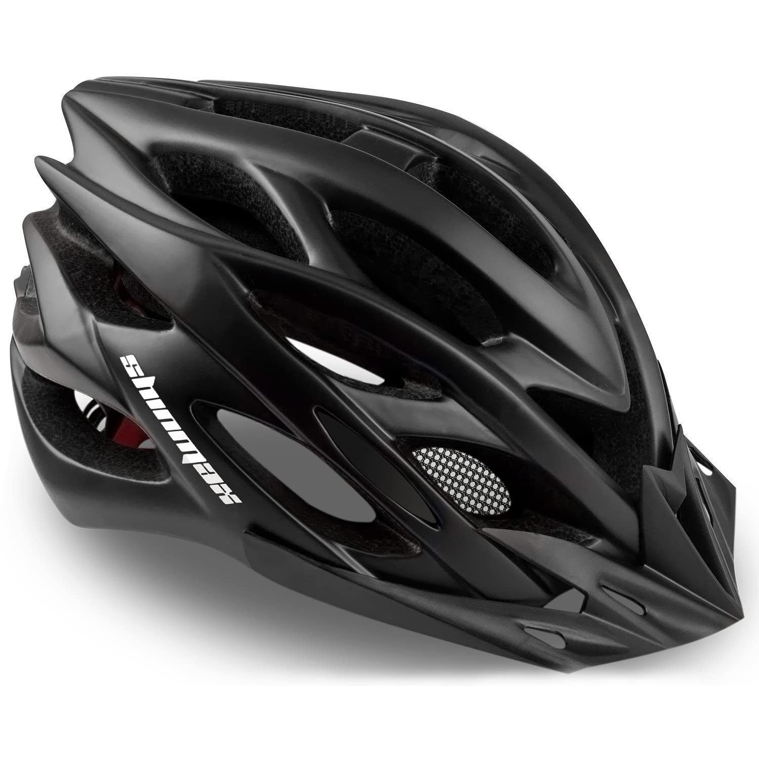 Bike Helmet with LED Light Detachable Visor, Shinmax Adult Bike Helmet Men Women Cycle Helmet Lightweight Adjustable Bicycle helmet for Mountain Road Bike Helmet 57-62CM