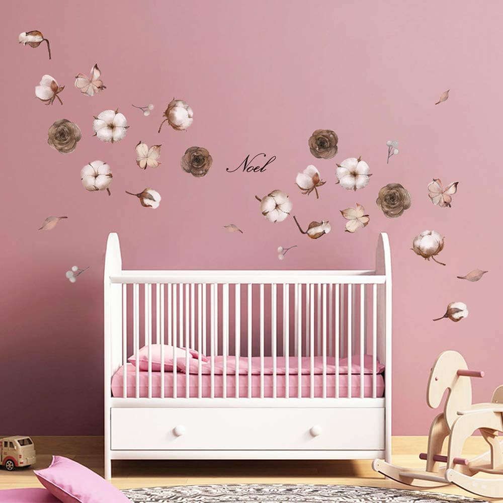 Ufengke Stickers Muraux Fee Des Fleurs Autocollants Mural Maison Champignon Pour Chambre Enfant Fille Decoration Murale Accessoires Et Decorations Decoration De La Maison