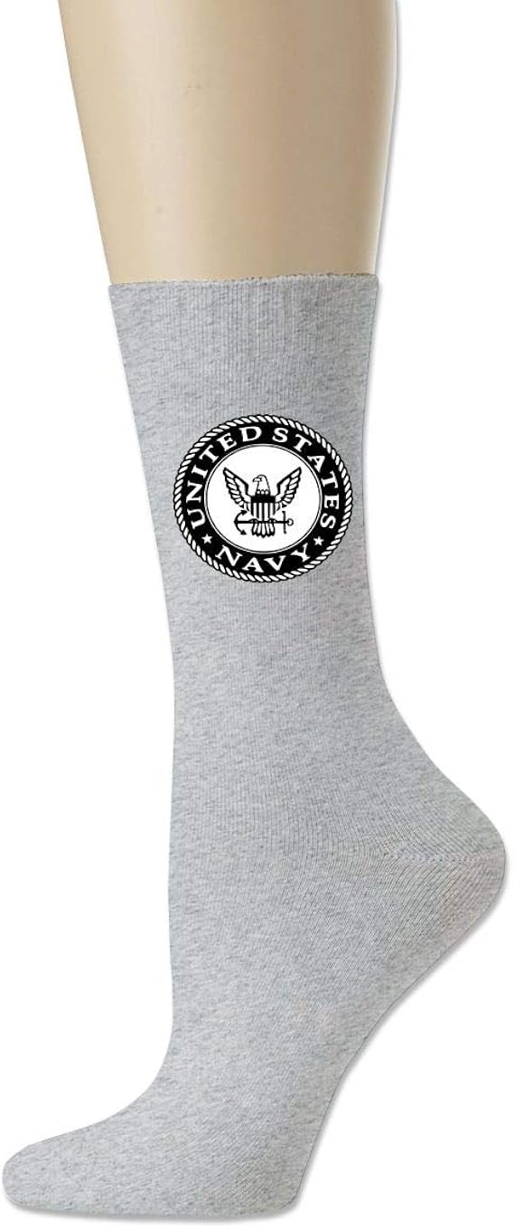 United States Navy Logo Men Football Socks Athletic Sock