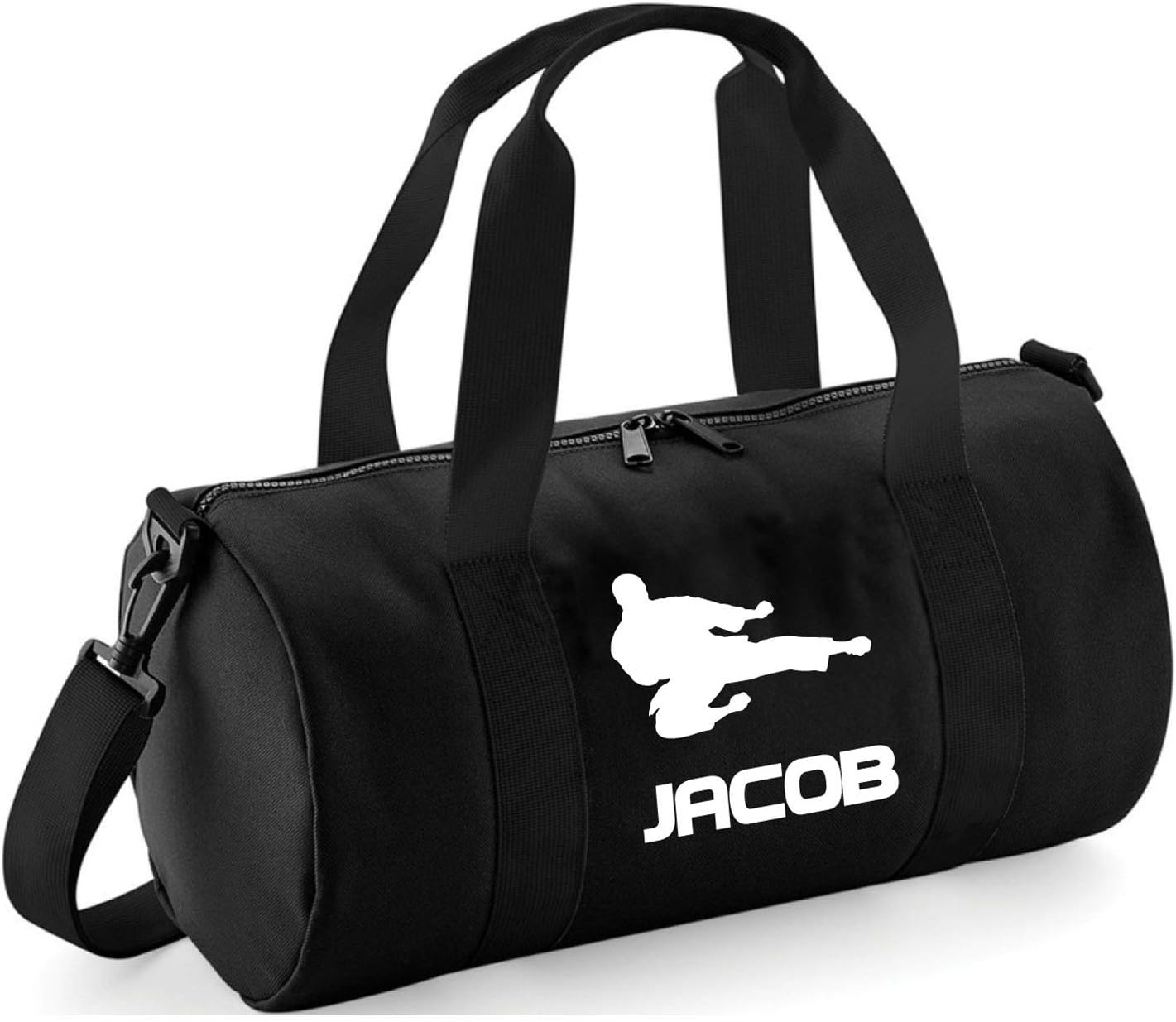 beyondsome Personalised Kids Karate Flying Kick Kit Bag