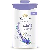 Yardley London English Lavender Perfumed Deodorizing Talc Talcum Powder 100gm, 3.5 Ounce