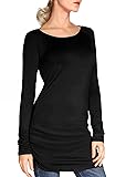 Urban CoCo Women's Casual T-Shirt Long Sleeve Solid