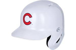 SPORTS MEMORABILIA Chicago Cubs Rawlings Alternative Chrome Mini Batting Helmet - Fanatics Exclusive - MLB Mini Helmets