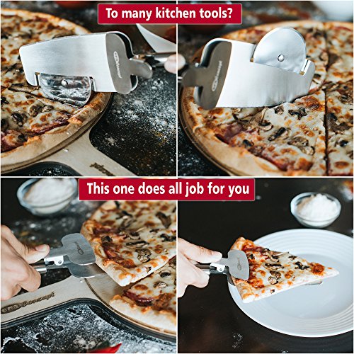 Home & Kitchen, Kitchen & Dining, Kitchen Utensils & Gadgets, Pasta & Pizza Tools, Pizza Cutters