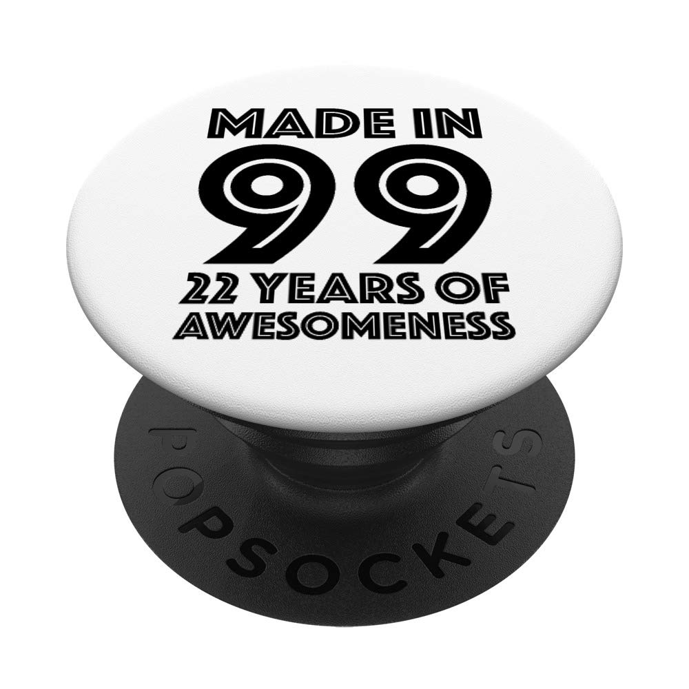 22nd Birthday Gift for her Women 22 Year Old Daughter 1999 PopSockets Swappable PopGrip