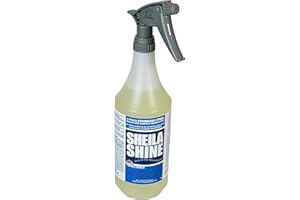 Sheila Shine 1 Quart Stainless Steel Cleaner and Polish - Cleans, Polishes & Protects Kitchen Appliances, Refrigerators, Sinks, Ovens & Grills - Spray & Polish Stainless Steel Cleaner