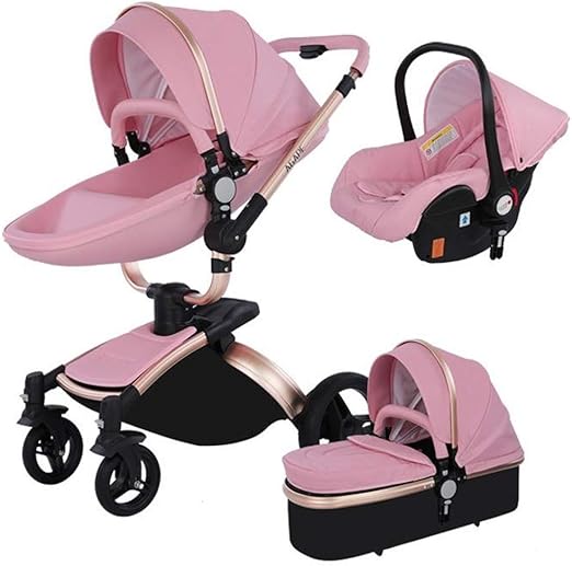 baby travel system pink