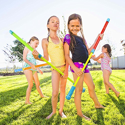 12 Pack Water Blaster Soaker Gun Super Long Ranged Pump Action Water Gun Summer Swimming Pool Toys Beach Sand Water Fight Game for Kids - Thumbnail 6