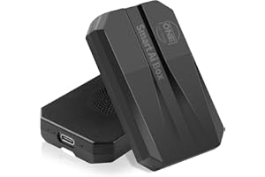 ONE CAR STEREO OneCarStereo 2025 Wireless CarPlay Smart AI Box Elite With Android Auto, Magic AI 2.0 Support Netflix YouTube MirrorLink App Download, Car Streaming Device Convert Wired CarPlay to Wireless