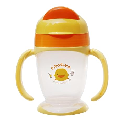 Piyo Piyo 6 Ounce Training Cup and Lid (Duck-Bill Style)